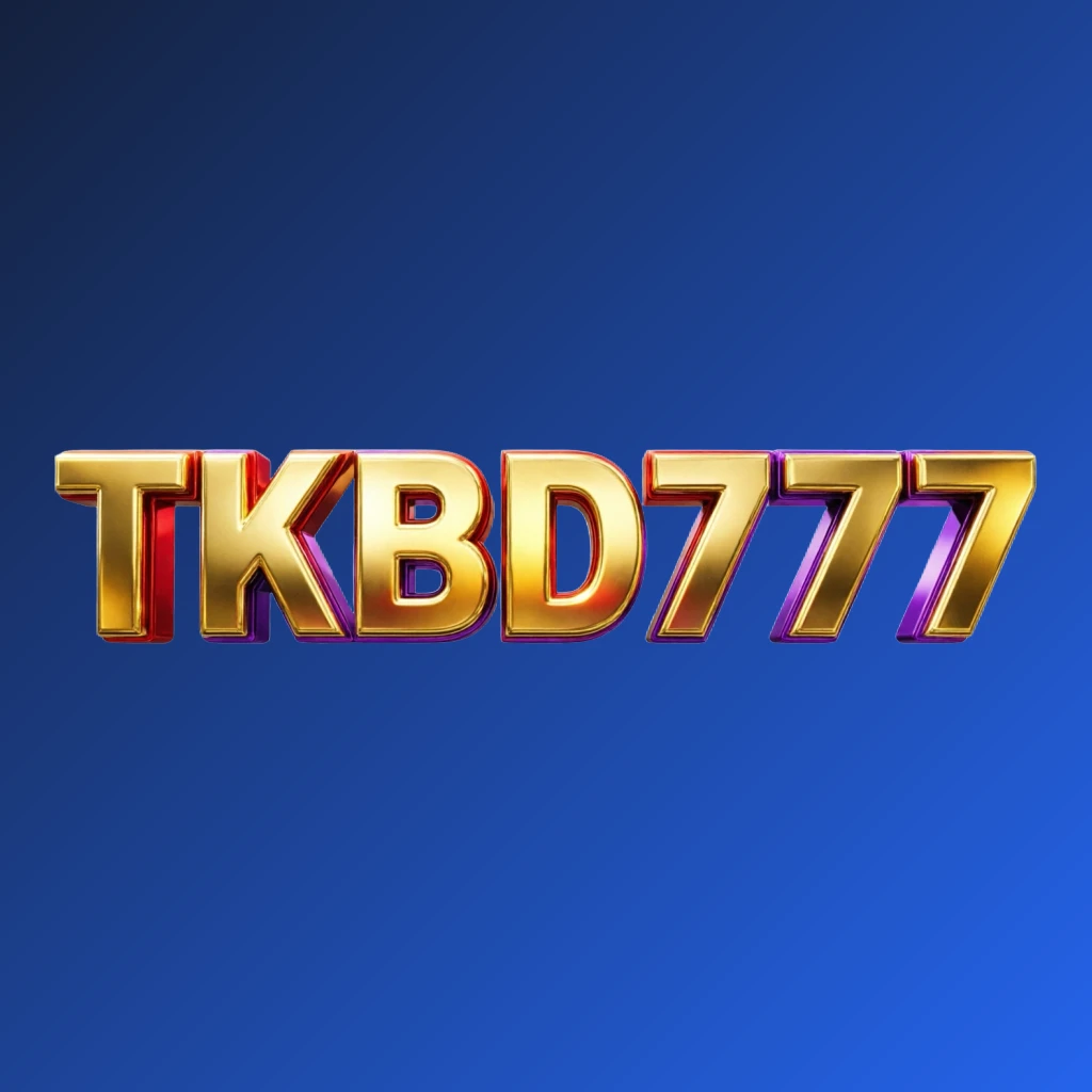 Bright premium horizontal rectangular wordmark logo for TKBD777 with thick uppercase typography in vivid gold, red, and purple colors, polished metallic finish, and strong visual impact on a transparent background Bright premium horizontal rectangular wordmark logo for TKBD777 with thick uppercase typography in vivid gold, red, and purple colors, polished metallic finish, and strong visual impact on a transparent background